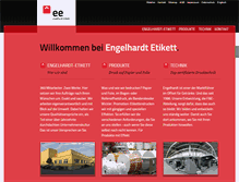 Tablet Screenshot of engelhardt-etikett.de